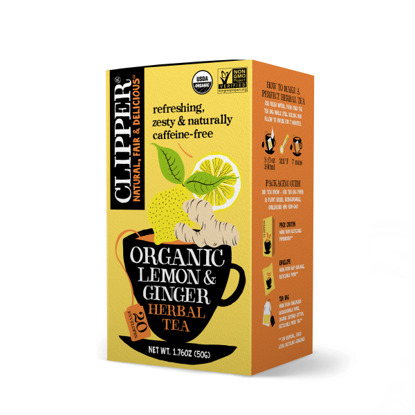 Organic Lemon & Ginger Herbal Tea