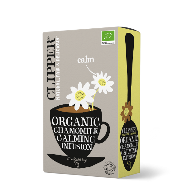 calming chamomile infusion