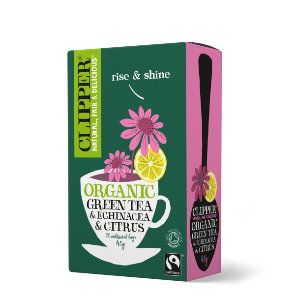 Organic Fairtrade Green Tea & Echinacea & Citrus