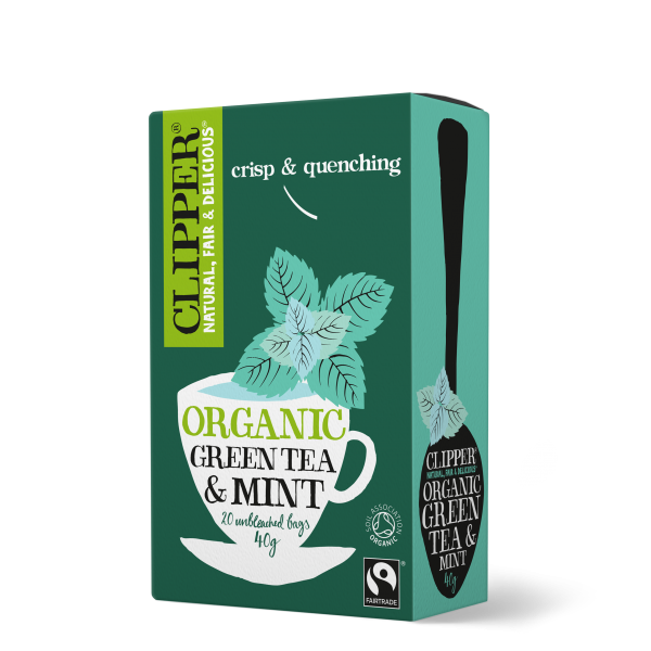 Organic Fairtrade Green Tea & Mint