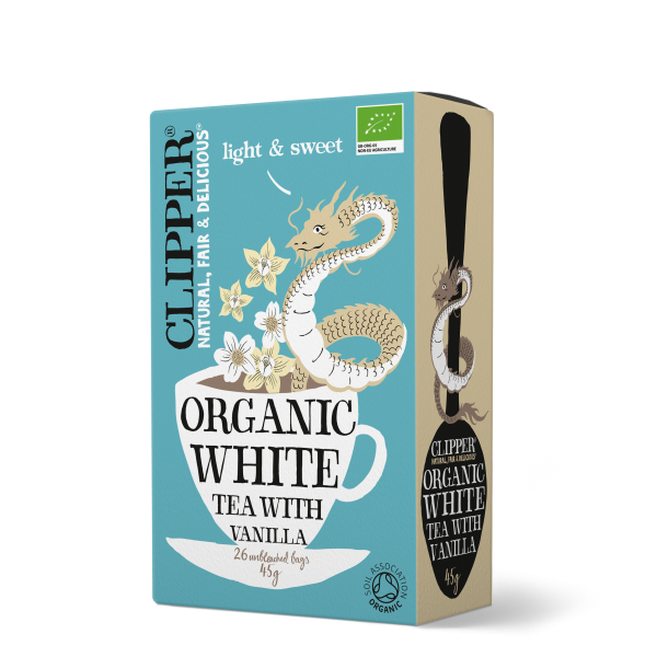 Organic white tea with vanilla