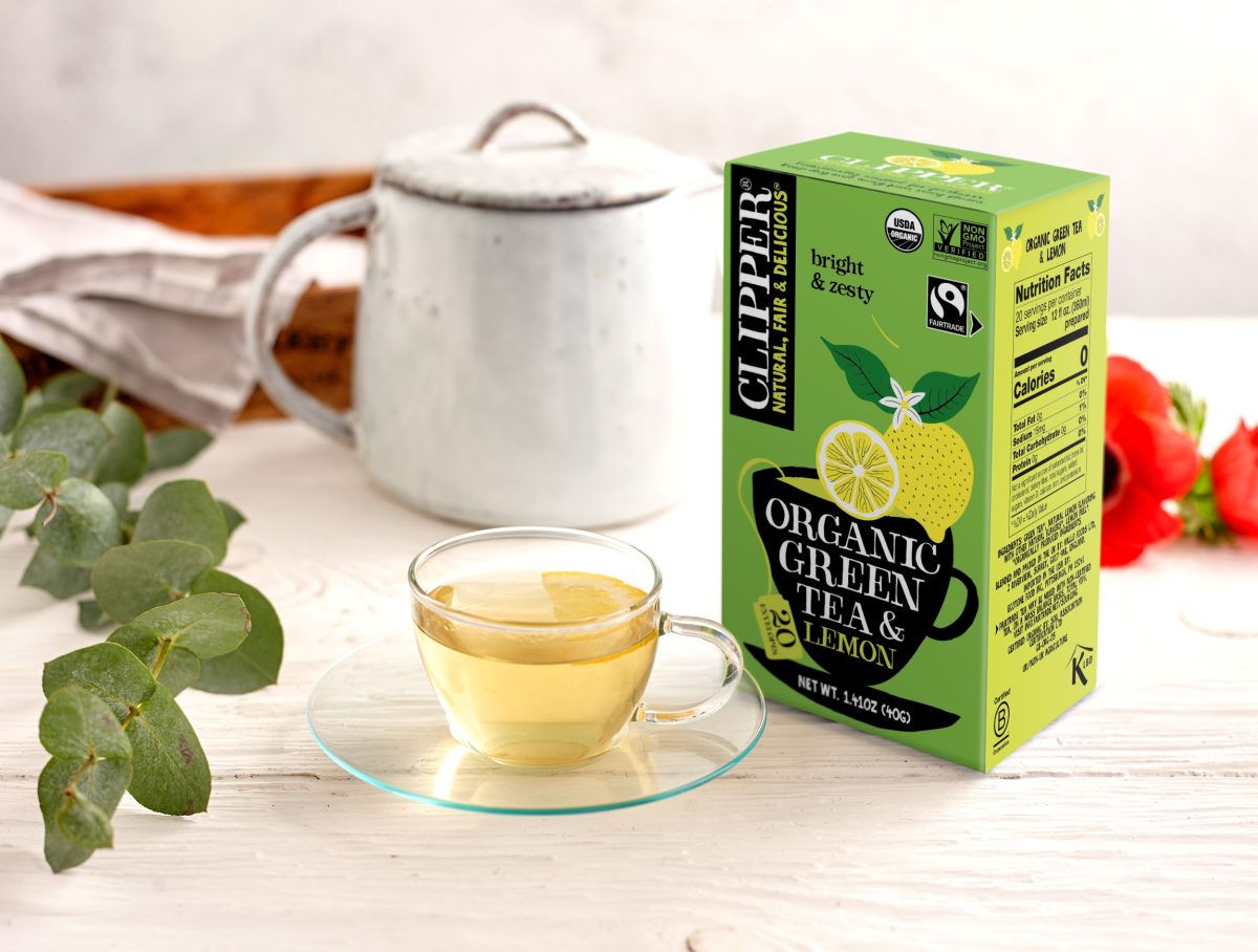 Organic tea caffeine source